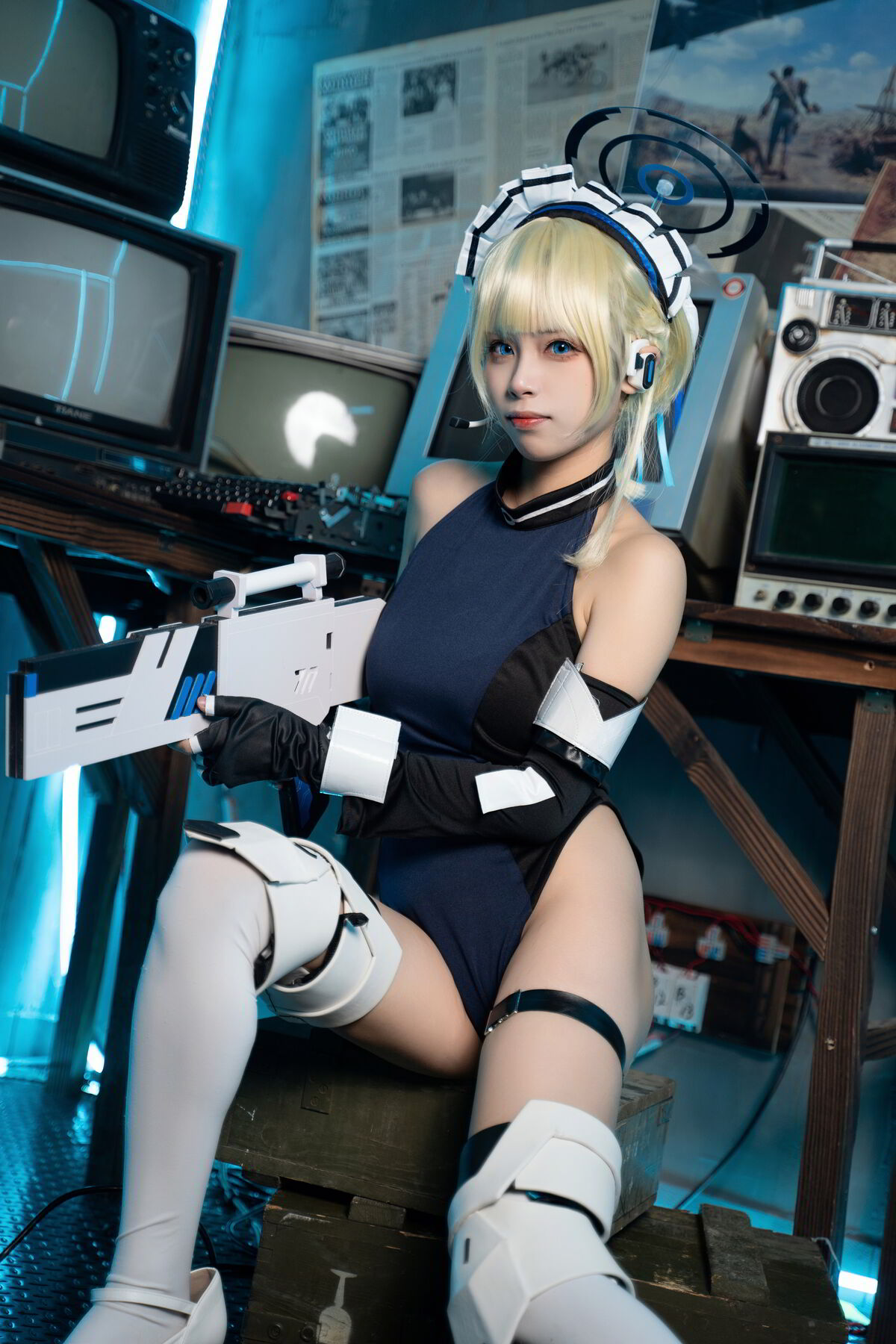 Coser@ Three Unmanned Figures - Azure Archive Asuka Ma Shi Bunny Girl (60P) Coser@ Three Unmanned Figures - Azure Archive Asuka Ma Shi Bunny Girl (60P)