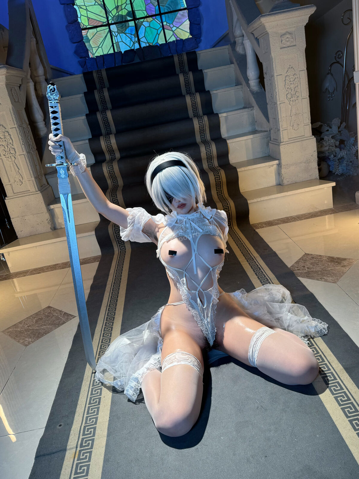 Coser@阿薰kaori - 2b白花嫁 (67P) Coser@阿薰kaori - 2b白花嫁 (67P)