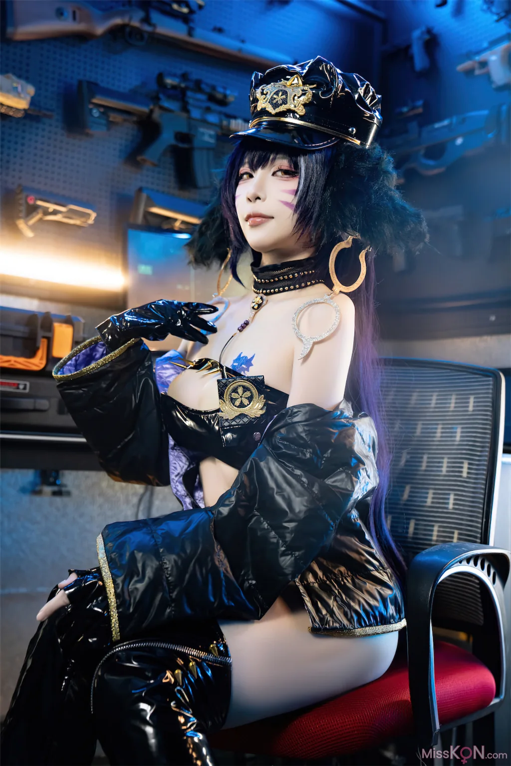 Coser@ Nisa: Azur Route Musashi Policewoman (25 photos) Coser@ Nisa: Azur Route Musashi Policewoman (25 photos)