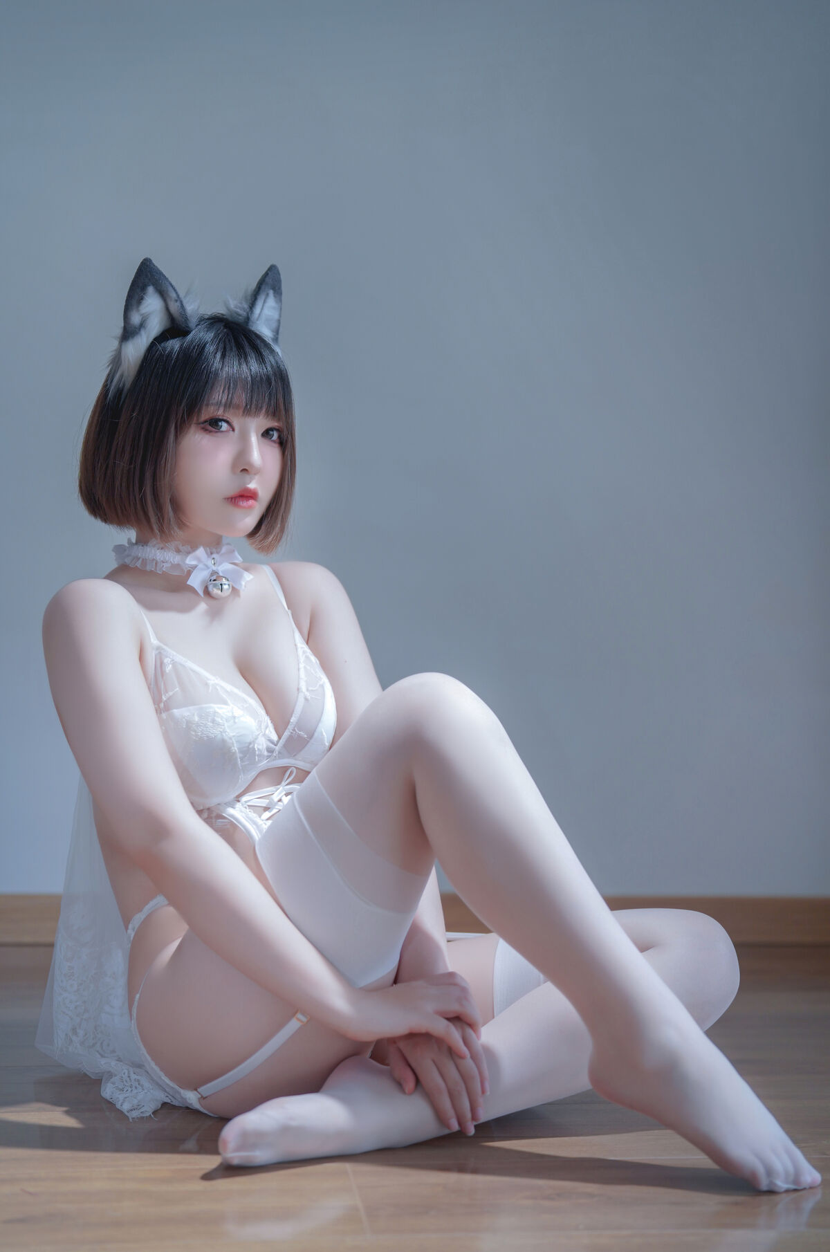 Coser@ Half and a Half - Pure White Bride (23P - 2V) Coser@ Half and a Half - Pure White Bride (23P - 2V)