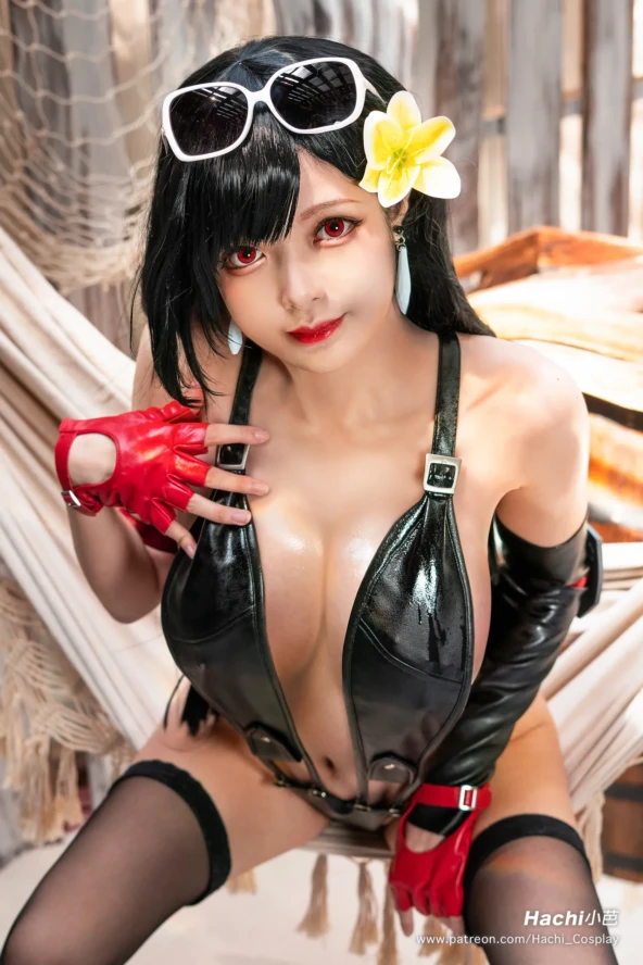 Coser@Hachi_ Barbara - Tifa swimsuit 9 Coser@Hachi_ Barbara - Tifa swimsuit