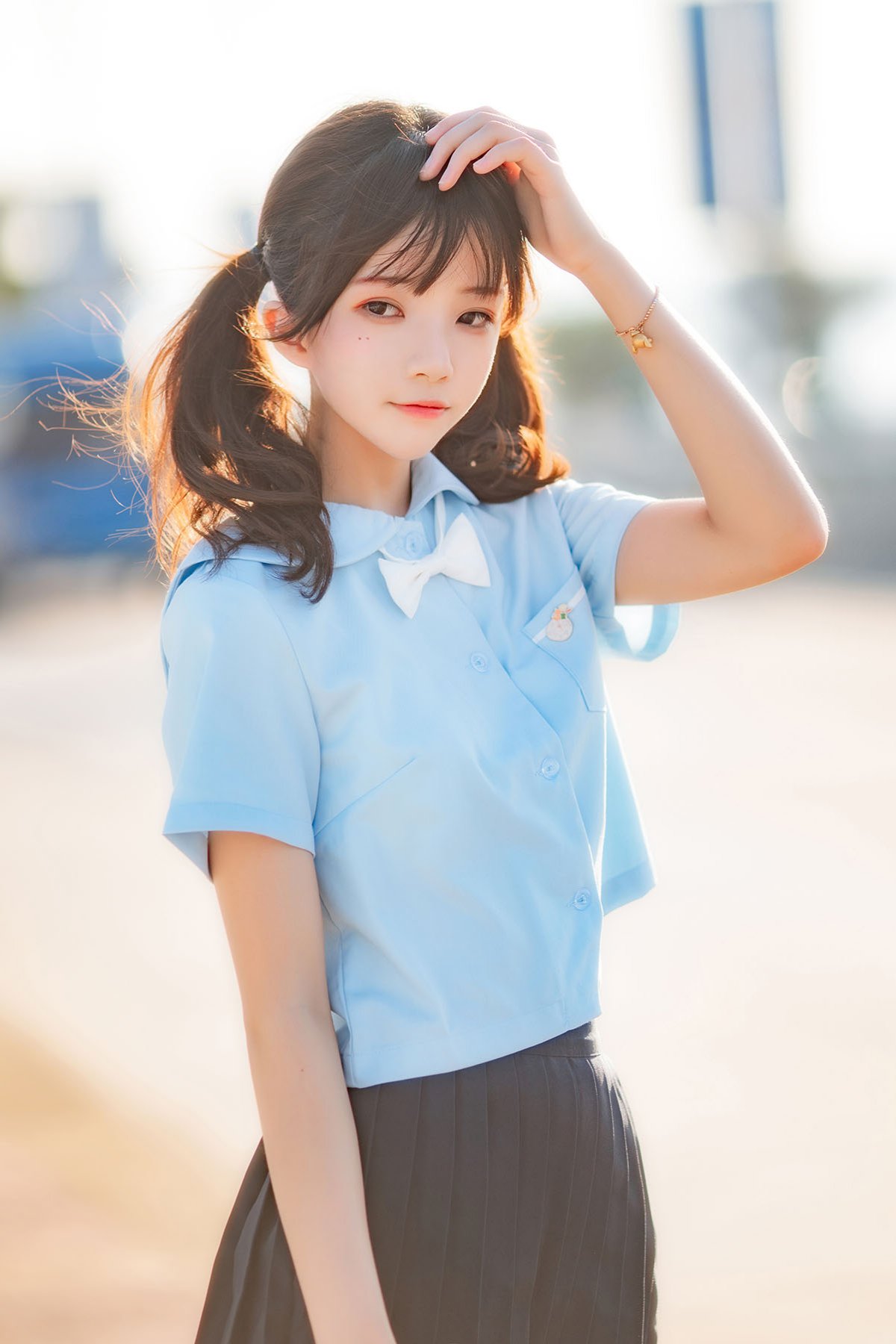 Coser@ Sakura Momo Qiu Vol.117 蔚蓝 Coser@ Sakura Momo Qiu Vol.117 蔚蓝