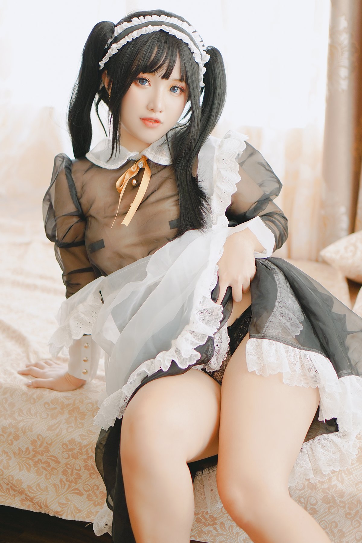 Coser@Chono Black - Transparent Maid (17P) Coser@Chono Black - Transparent Maid (17P)