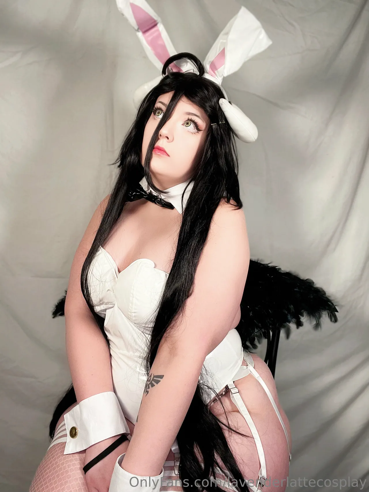 Lavender Latte - Bunny Albedo Lavender Latte - Bunny Albedo