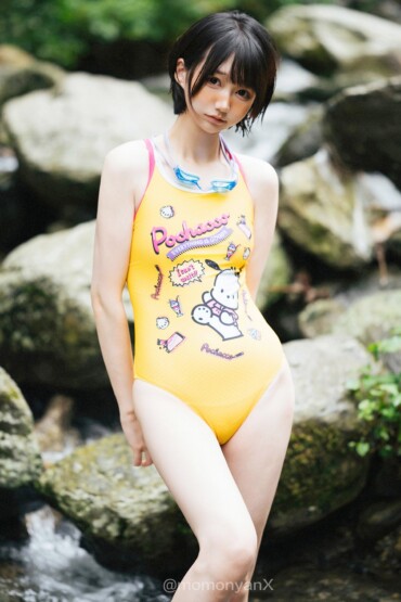 Coser@NAGISA Monster Meow - Summer Stream (73P)