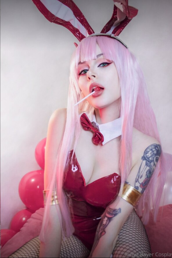 Tanya Bayer - Zero Two Bunny Suit 5 Tanya Bayer - Zero Two Bunny Suit