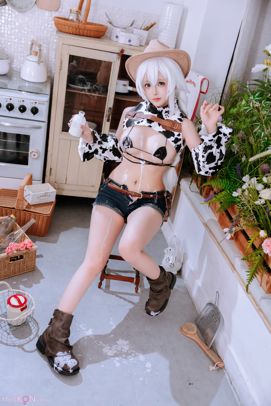 Coser@日奈娇: 挤奶工 (73 photos) 3 Coser@日奈娇: 挤奶工 (73 photos) 3