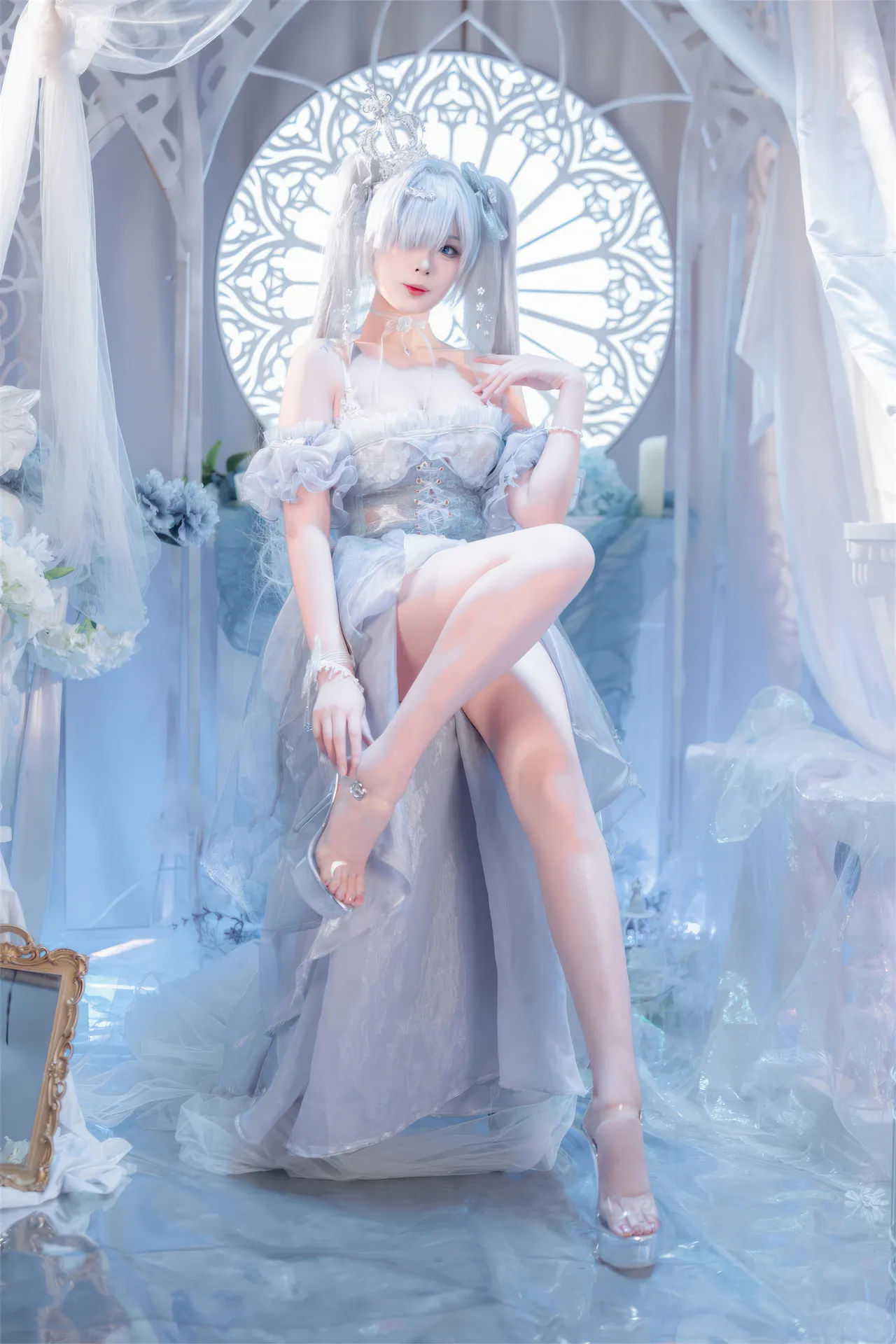 Senior Xuan Xiao (Hex Tech Cake) - Cinderella Crystal Princess (NIKKE) Senior Xuan Xiao (Hex Tech Cake) - Cinderella Crystal Princess (NIKKE)