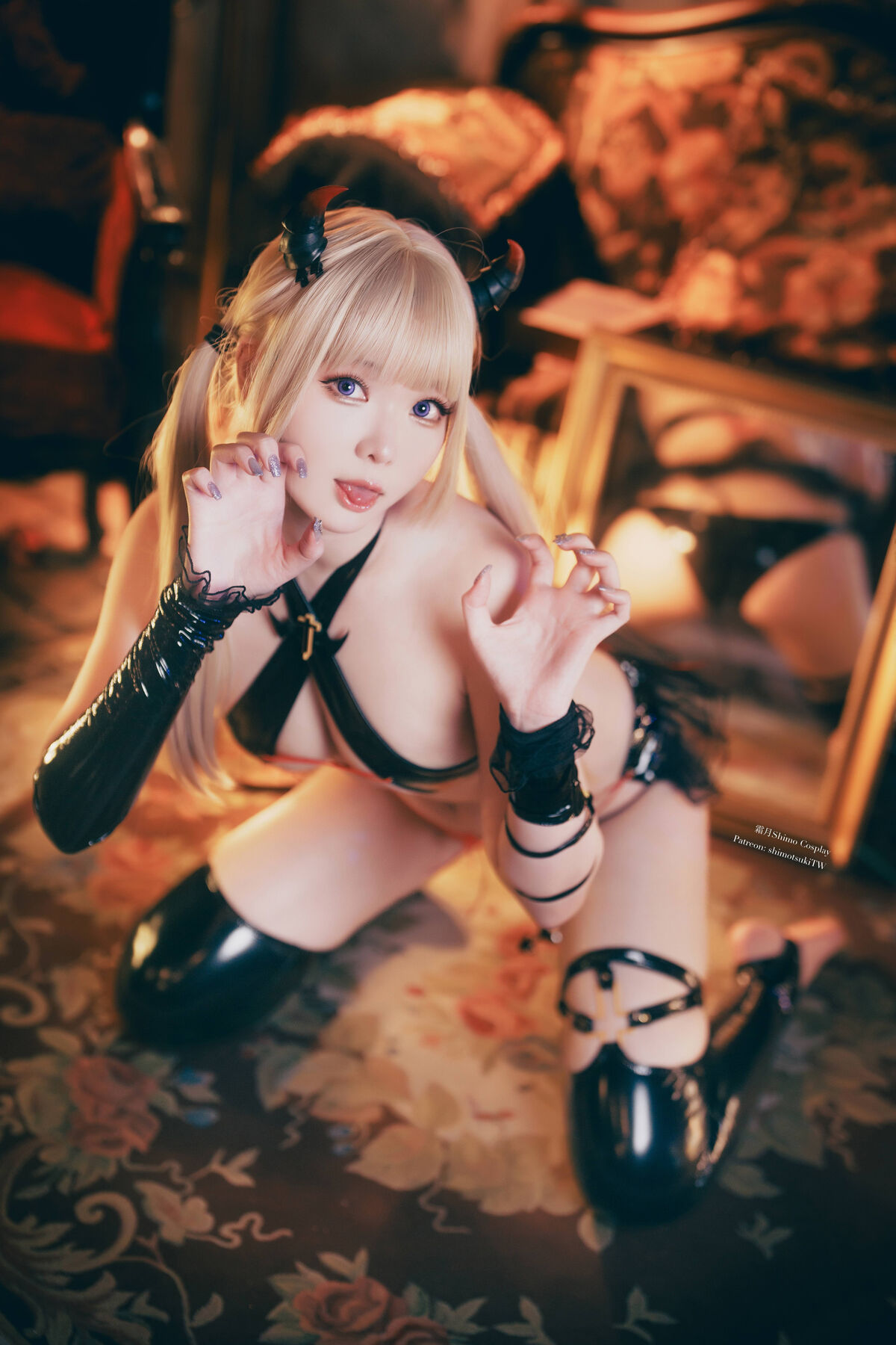Coser@霜月shimo - Marie Rose Devil (19P) Coser@霜月shimo - Marie Rose Devil (19P)