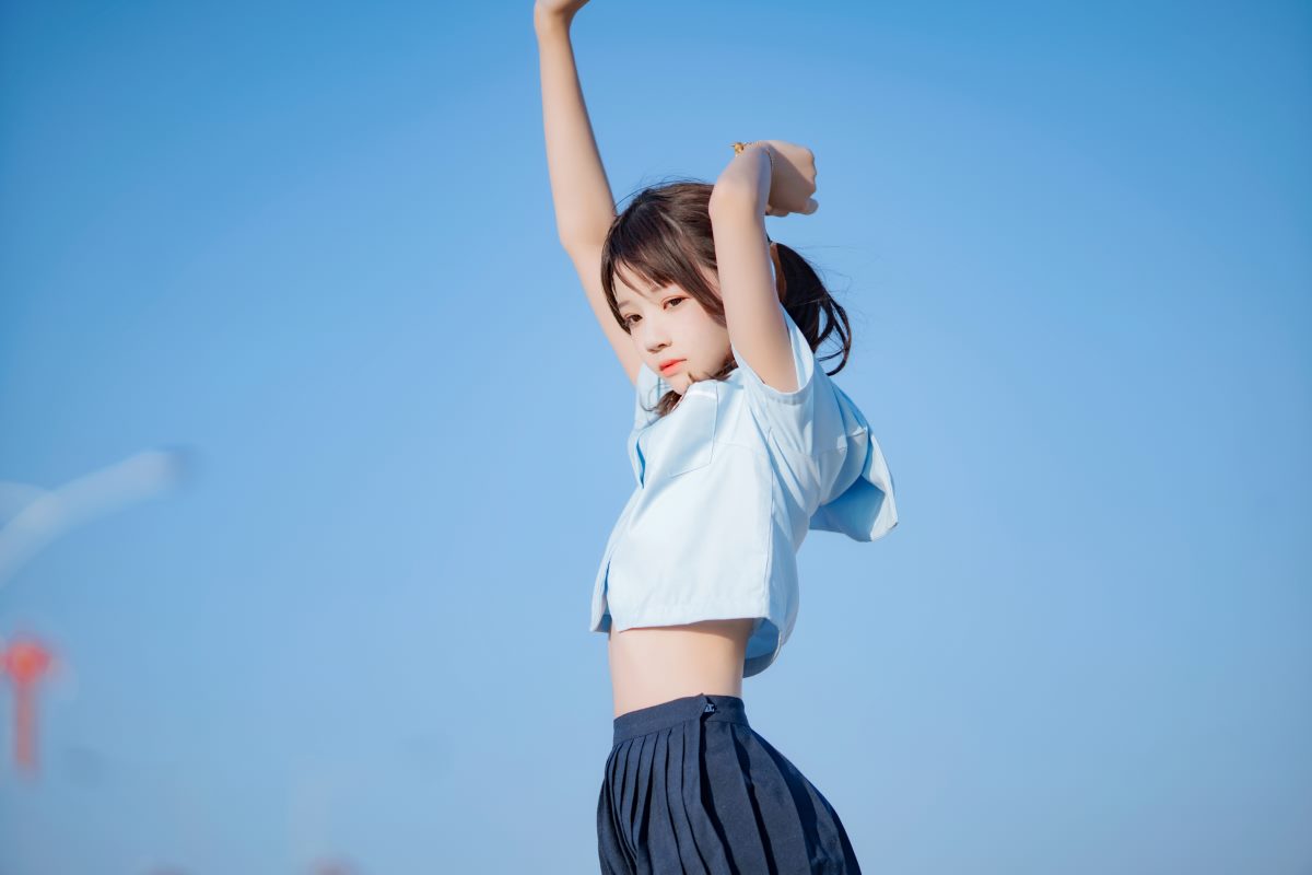 Coser@ Sakura Momo Qiu Vol.117 蔚蓝 Coser@ Sakura Momo Qiu Vol.117 蔚蓝