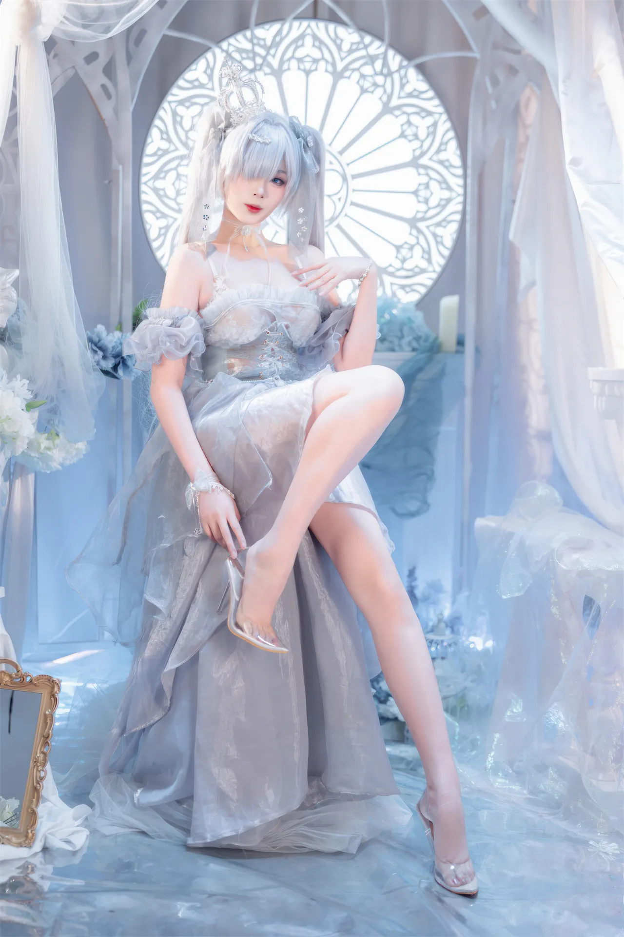 Senior Xuan Xiao (Hex Tech Cake) - Cinderella Crystal Princess (NIKKE) Senior Xuan Xiao (Hex Tech Cake) - Cinderella Crystal Princess (NIKKE)