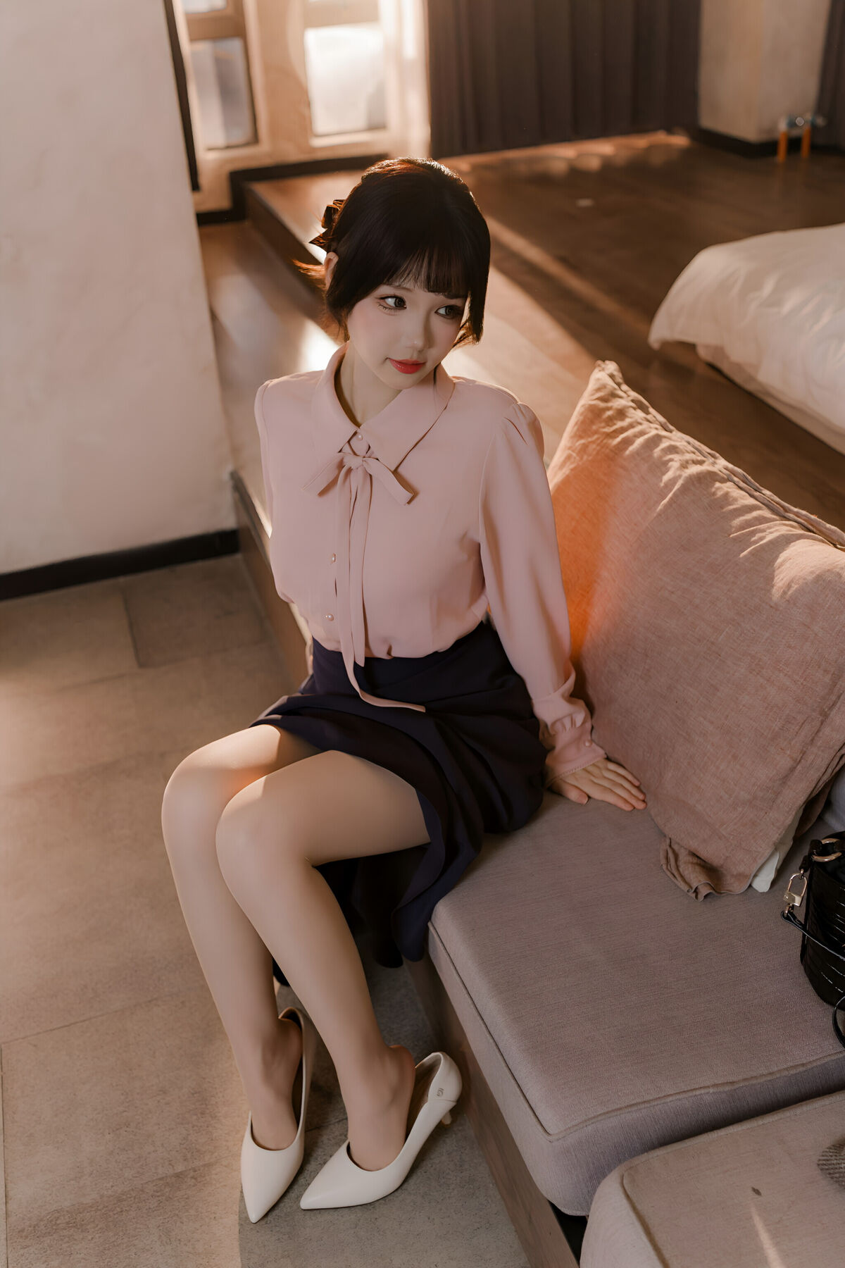 Coser@雪晴Astra - 肉丝通勤OL (72P - 1V) Coser@雪晴Astra - 肉丝通勤OL (72P - 1V)