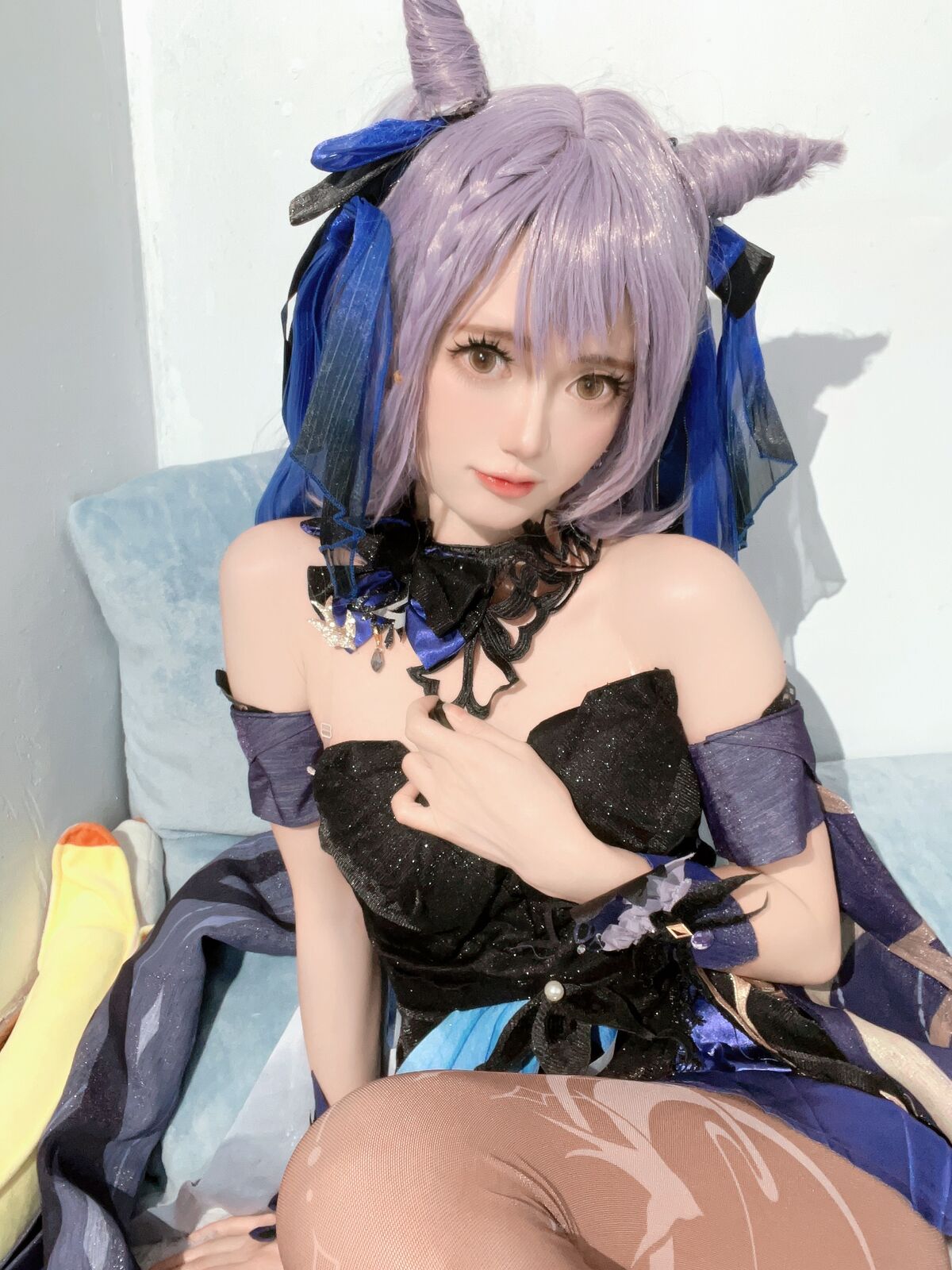 Coser@趴趴捣蛋陌 - 刻晴 832 Coser@趴趴捣蛋陌 - 刻晴 832