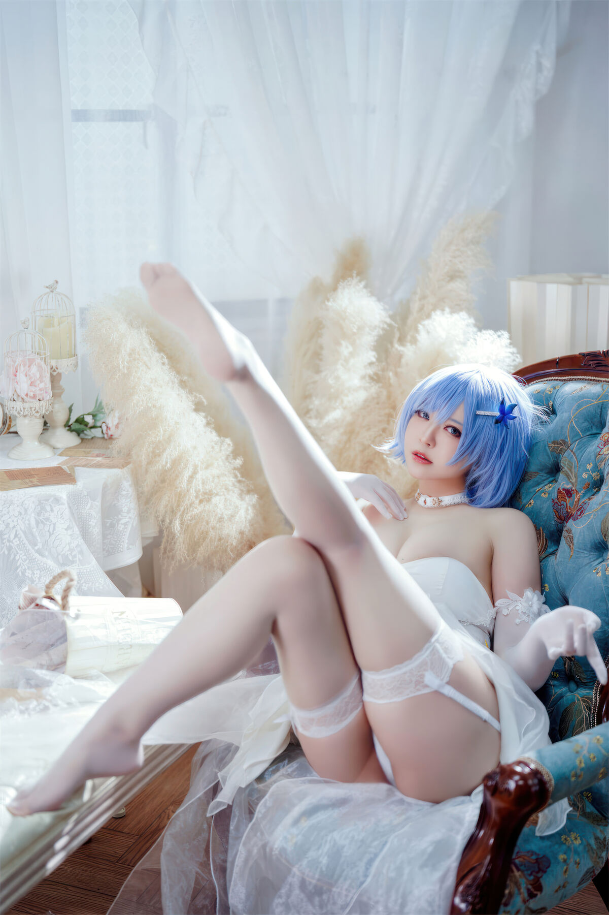 Coser@ Half and a Half - Azur Route Chabaev Melody of the White Cavalry Dress (64P - 2V) Coser@ Half and a Half - Azur Route Chabaev Melody of the White Cavalry Dress (64P - 2V)