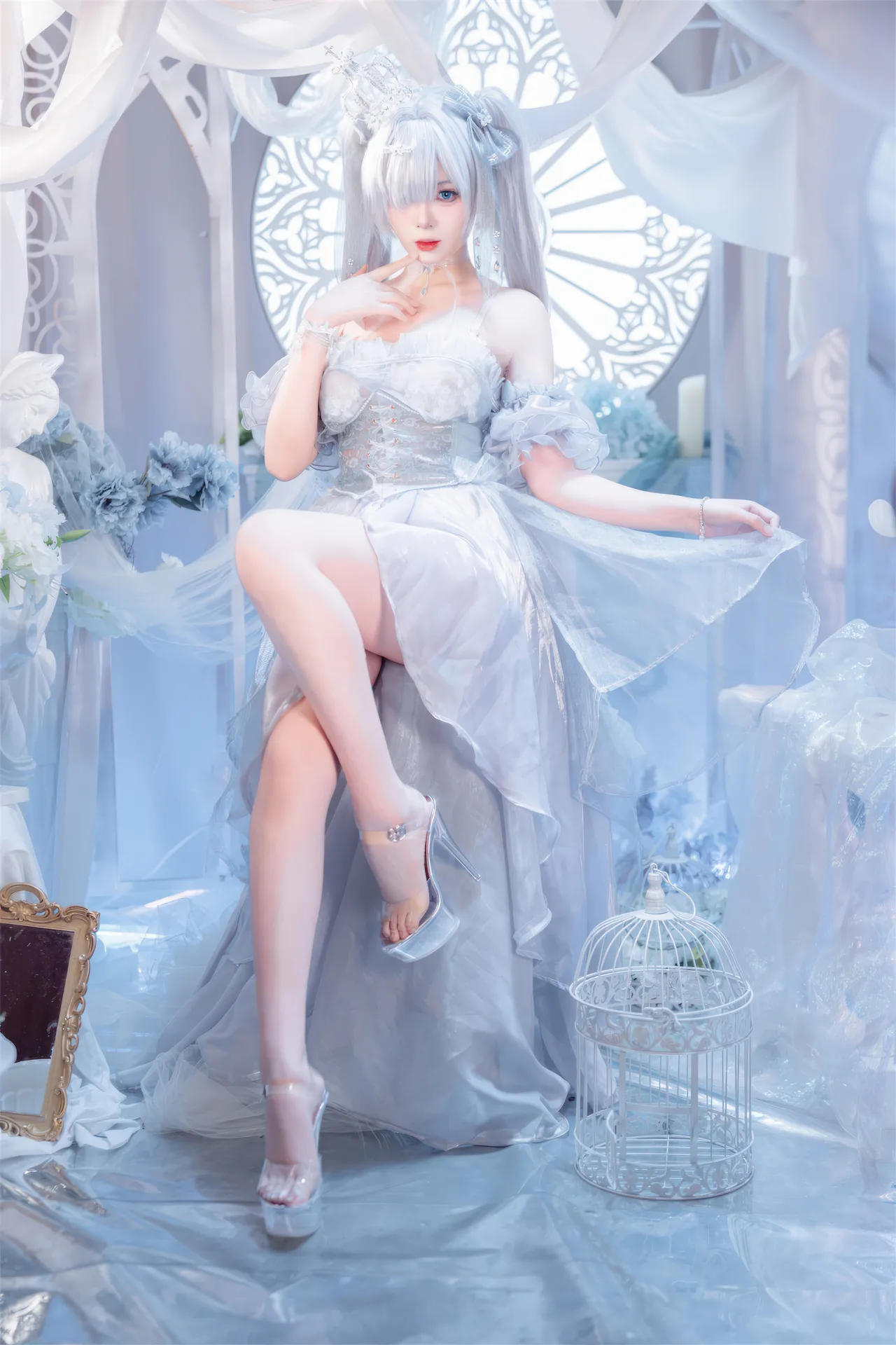 Senior Xuan Xiao (Hex Tech Cake) - Cinderella Crystal Princess (NIKKE) Senior Xuan Xiao (Hex Tech Cake) - Cinderella Crystal Princess (NIKKE)