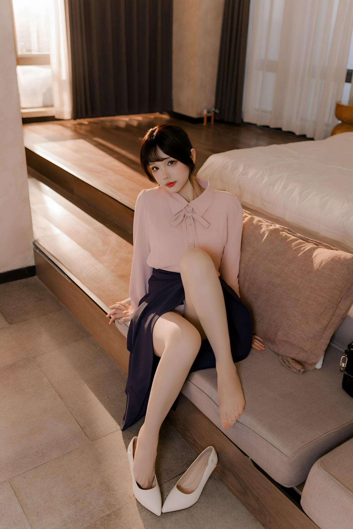 Coser@雪晴Astra - 肉丝通勤OL (72P - 1V) Coser@雪晴Astra - 肉丝通勤OL (72P - 1V)