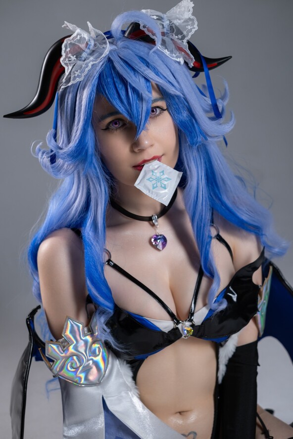 Pyro Ann - Devil Ganyu 7 Pyro Ann - Devil Ganyu