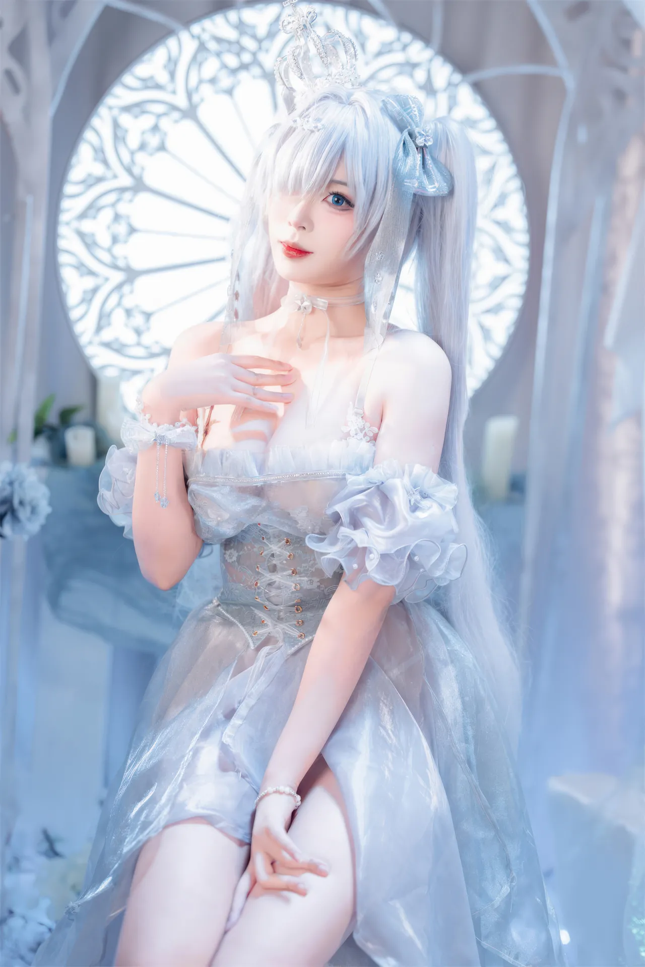 Senior Xuan Xiao (Hex Tech Cake) - Cinderella Crystal Princess (NIKKE) Senior Xuan Xiao (Hex Tech Cake) - Cinderella Crystal Princess (NIKKE)