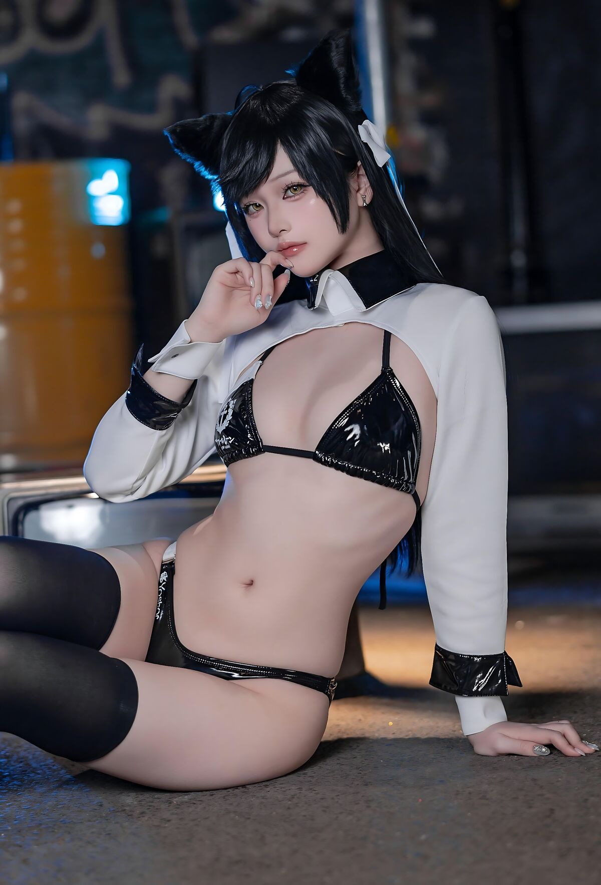 Coser@ Fish - Azur Route Atago Racing Suit Part02 (58P) Coser@ Fish - Azur Route Atago Racing Suit Part02 (58P)