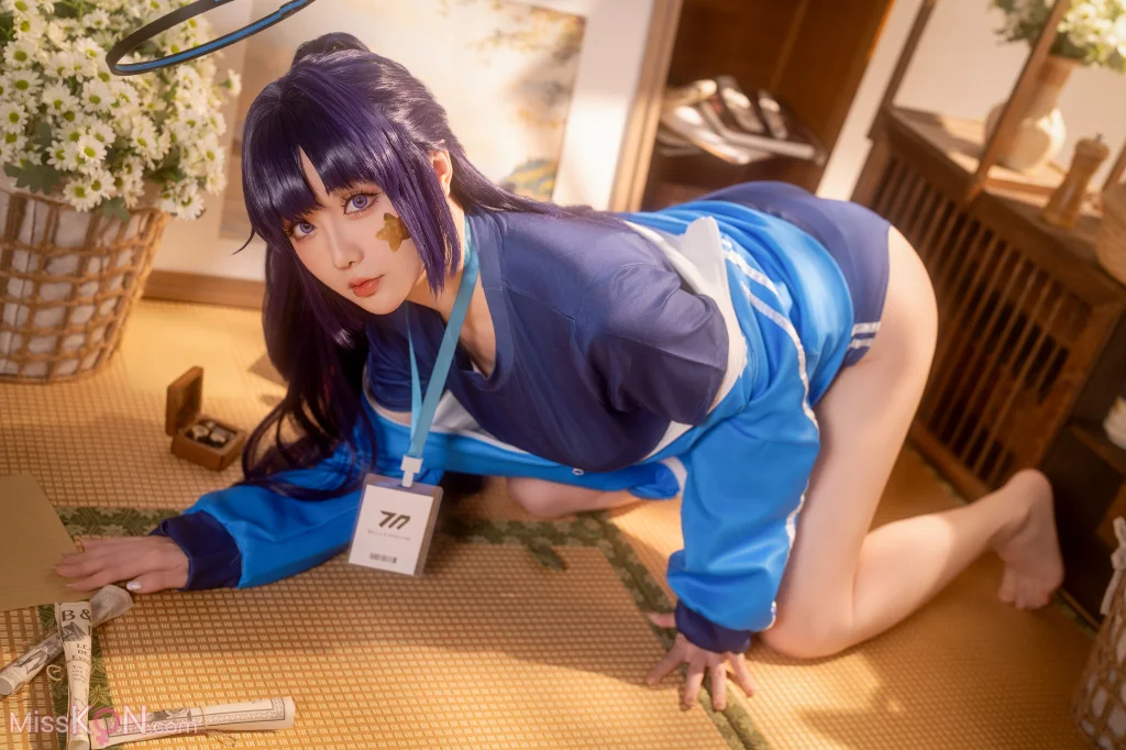 Coser@星之迟迟Hoshilily: 蔚蓝档案-早濑优香体操服 (69 photos + 1 video) 1 Coser@星之迟迟Hoshilily: 蔚蓝档案-早濑优香体操服 (69 photos + 1 video) 1