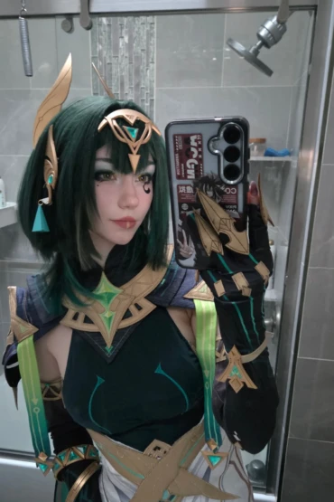 Celebi cosplay - Nefer 7 Celebi cosplay - Nefer