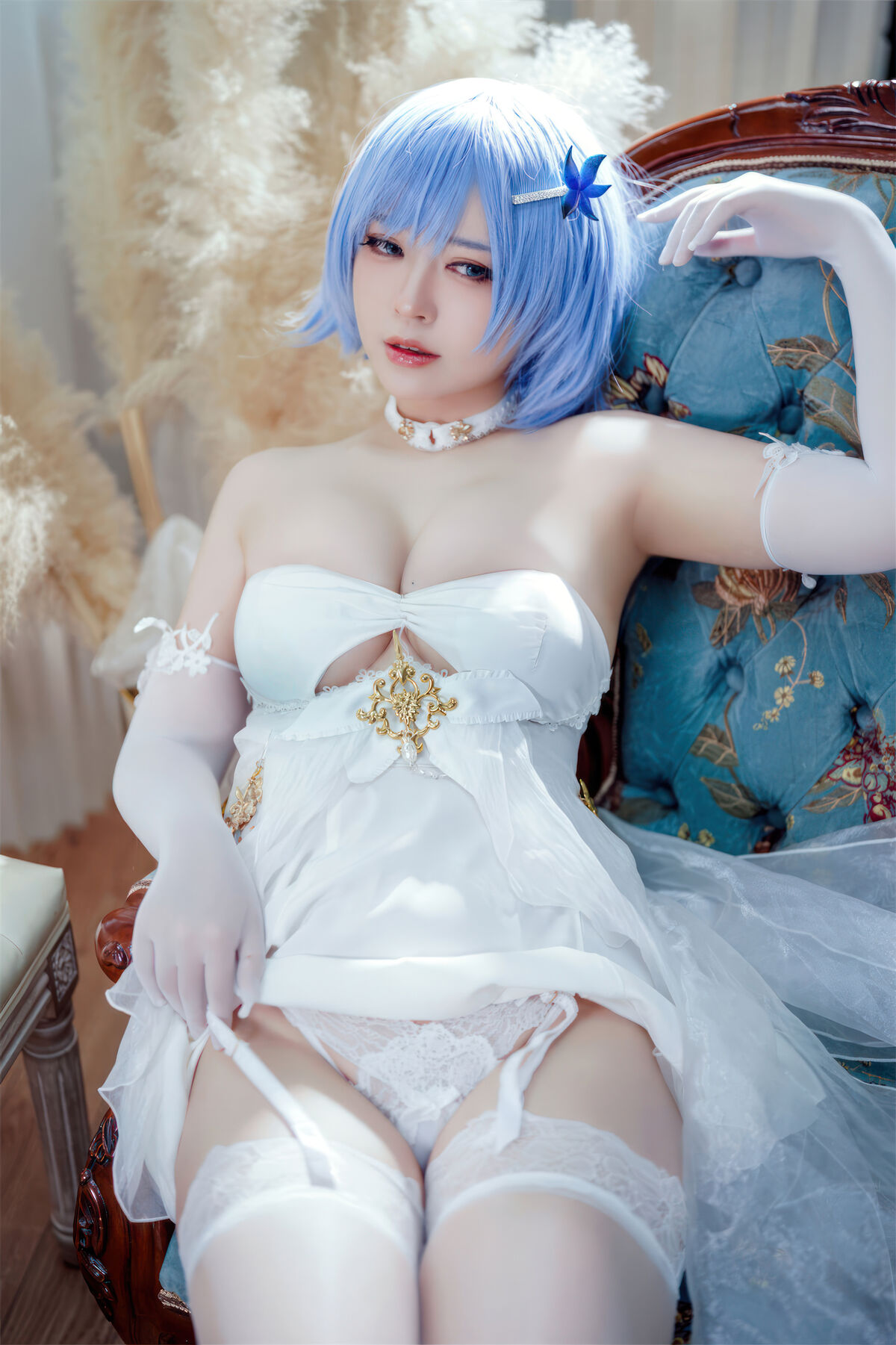 Coser@ Half and a Half - Azur Route Chabaev Melody of the White Cavalry Dress (64P - 2V) Coser@ Half and a Half - Azur Route Chabaev Melody of the White Cavalry Dress (64P - 2V)