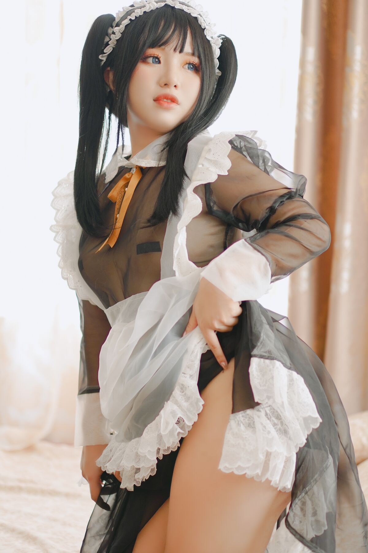 Coser@Chono Black - Transparent Maid (17P) Coser@Chono Black - Transparent Maid (17P)