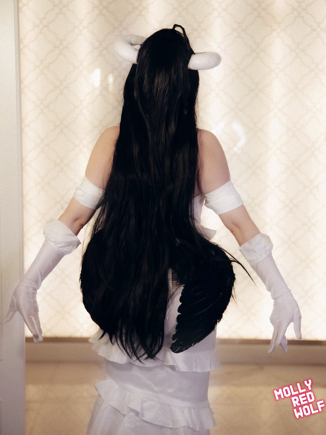 MollyRedWolf Albedo cosplay MollyRedWolf Albedo cosplay