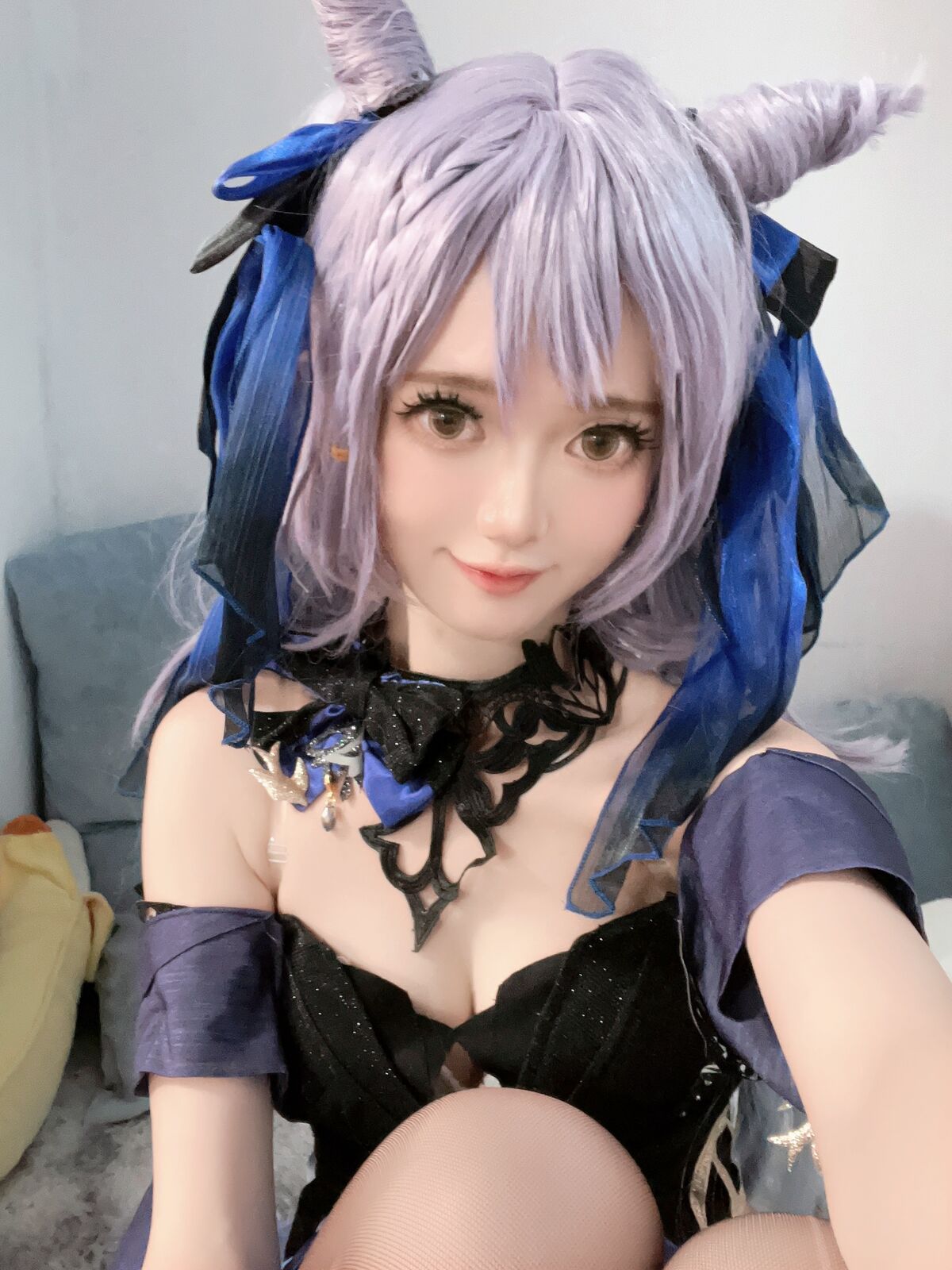Coser@趴趴捣蛋陌 - 刻晴 832 Coser@趴趴捣蛋陌 - 刻晴 832
