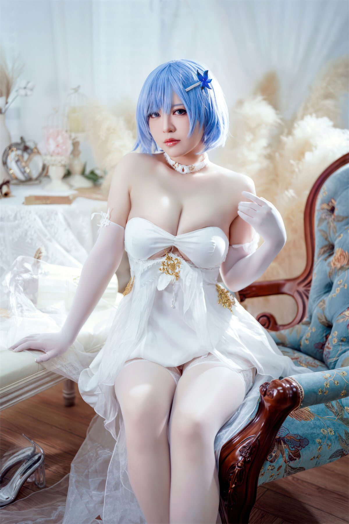 Coser@ Half and a Half - Azur Route Chabaev Melody of the White Cavalry Dress (64P - 2V) Coser@ Half and a Half - Azur Route Chabaev Melody of the White Cavalry Dress (64P - 2V)