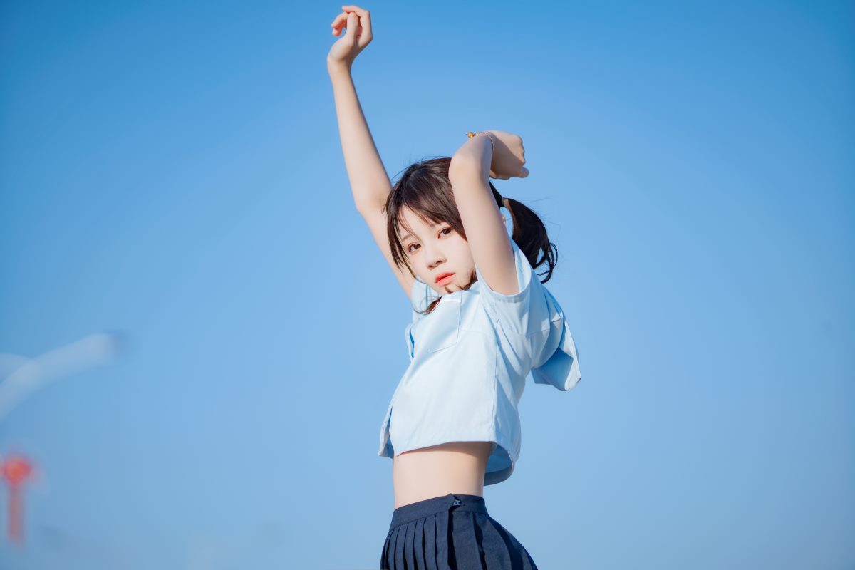 Coser@ Sakura Momo Qiu Vol.117 蔚蓝 Coser@ Sakura Momo Qiu Vol.117 蔚蓝