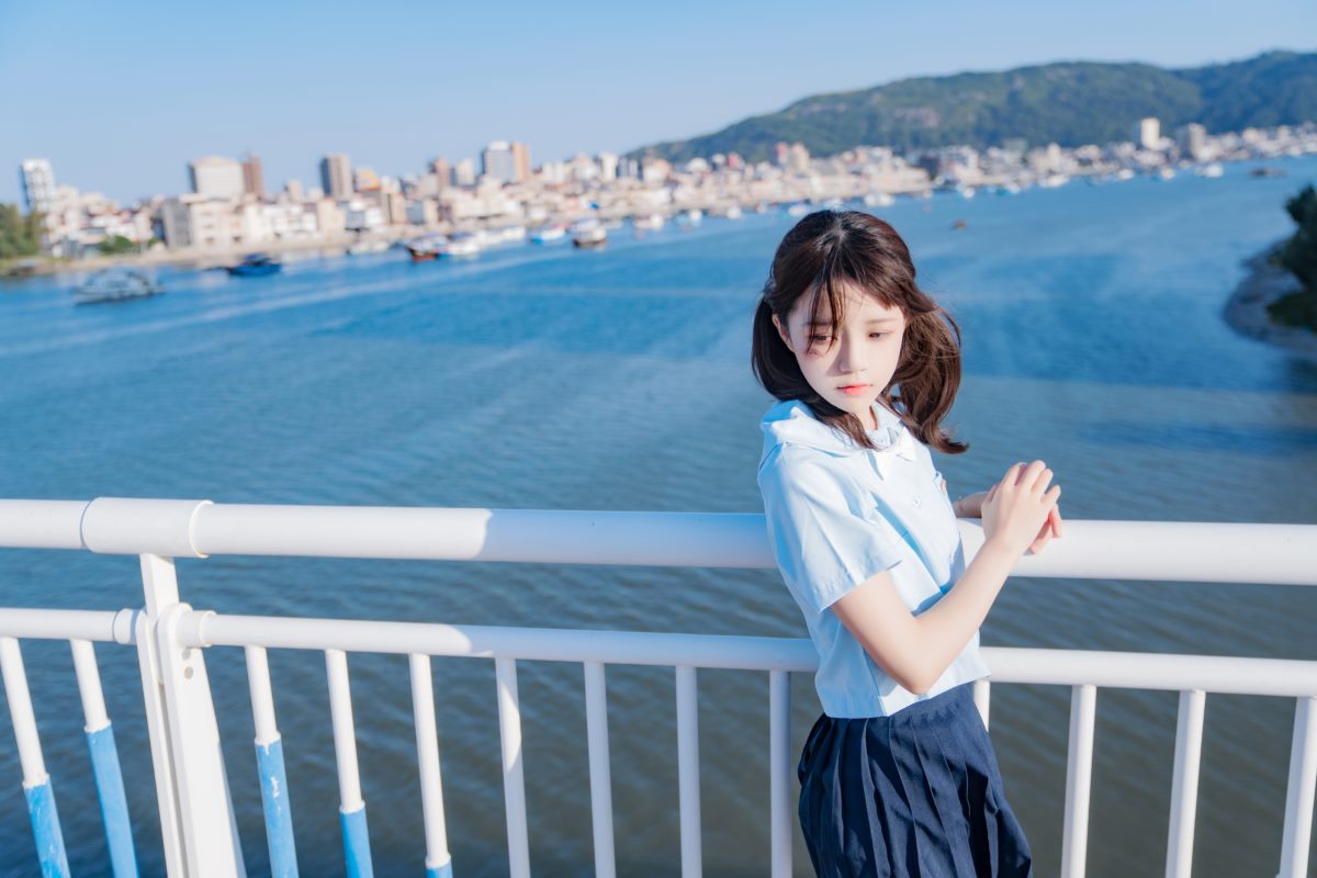 Coser@ Sakura Momo Qiu Vol.117 蔚蓝 Coser@ Sakura Momo Qiu Vol.117 蔚蓝