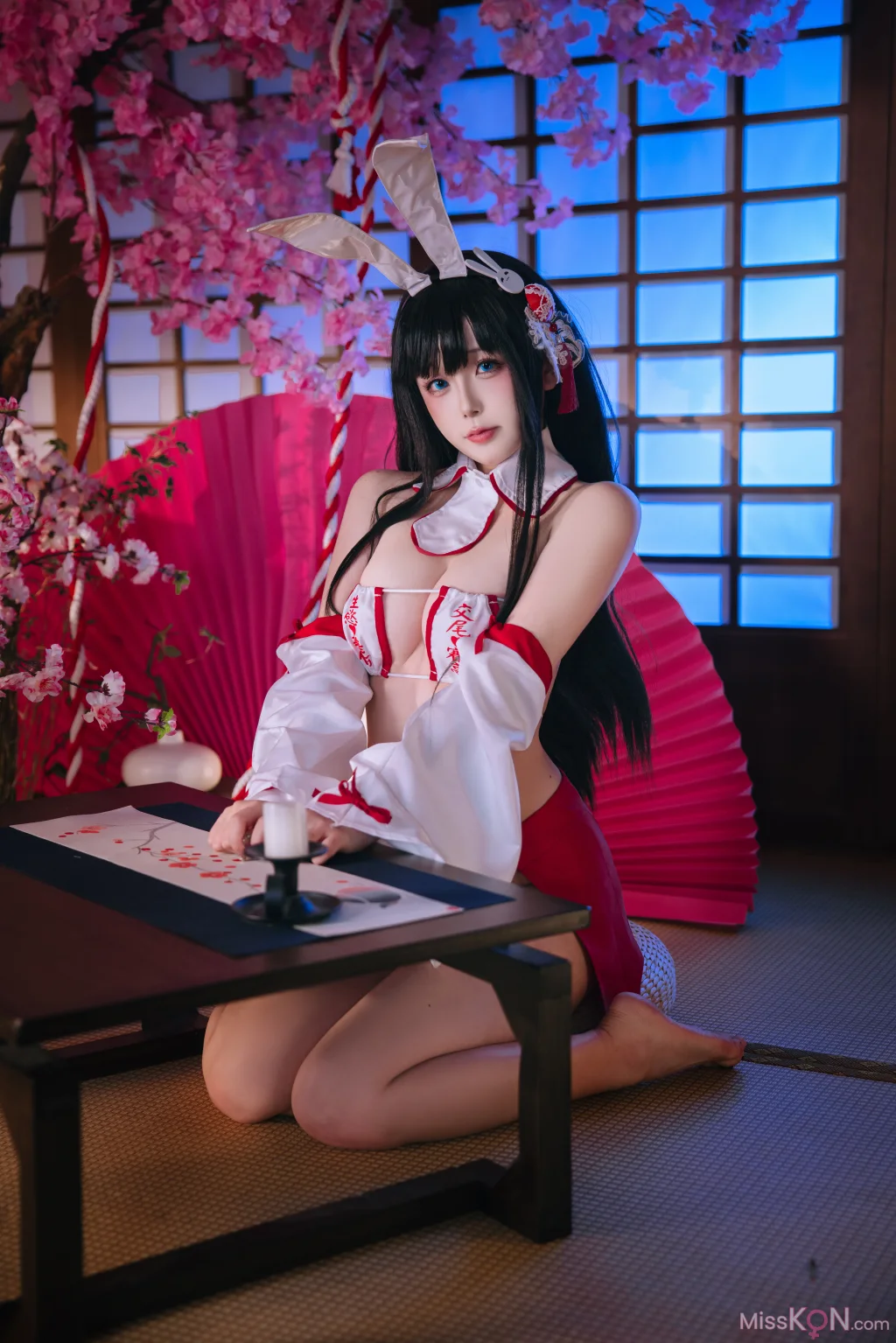 Coser@ Hinajiao: Azur Route - Big Mountain Bunny Girl (46 photos) Coser@ Hinajiao: Azur Route - Big Mountain Bunny Girl (46 photos)