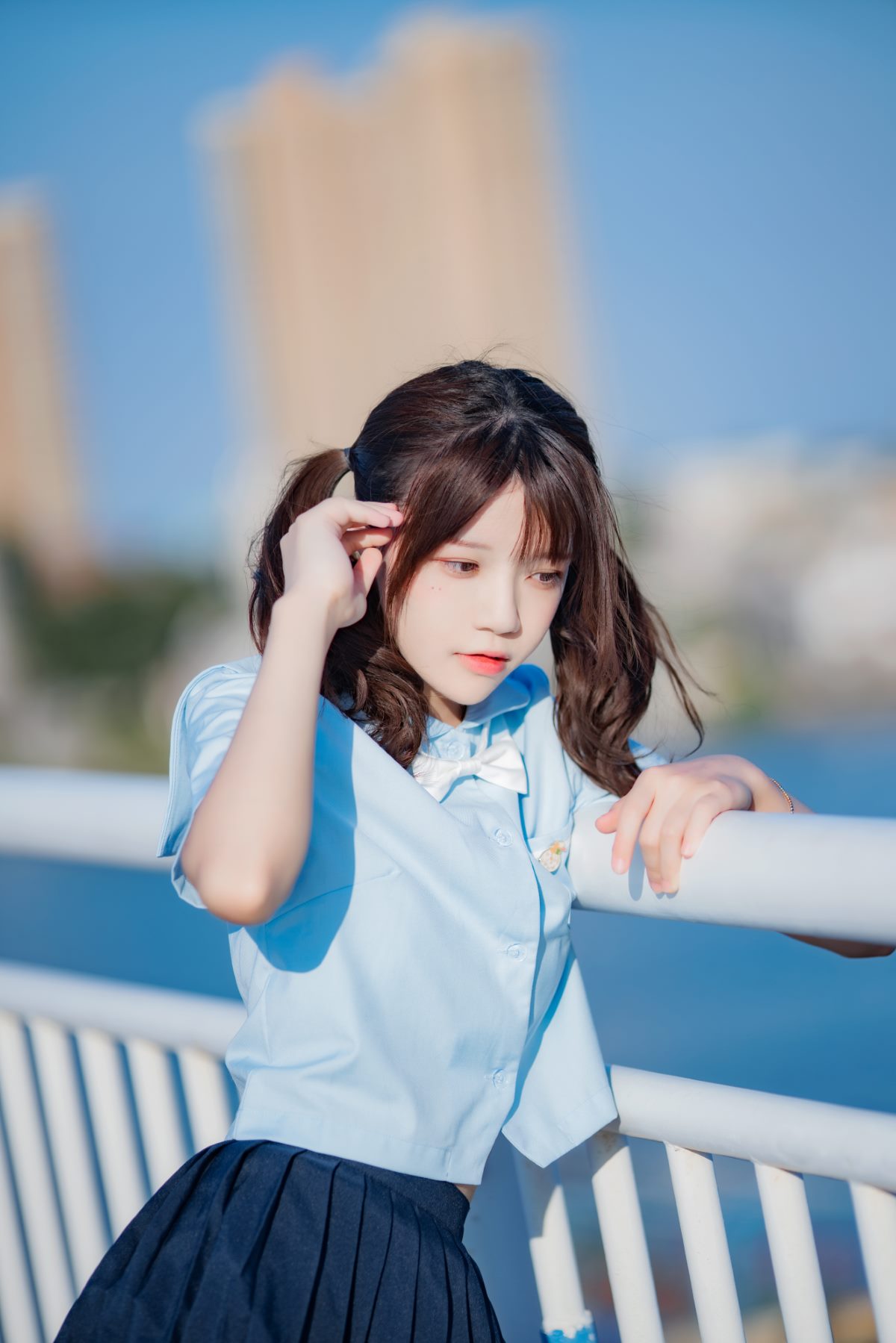 Coser@ Sakura Momo Qiu Vol.117 蔚蓝 Coser@ Sakura Momo Qiu Vol.117 蔚蓝