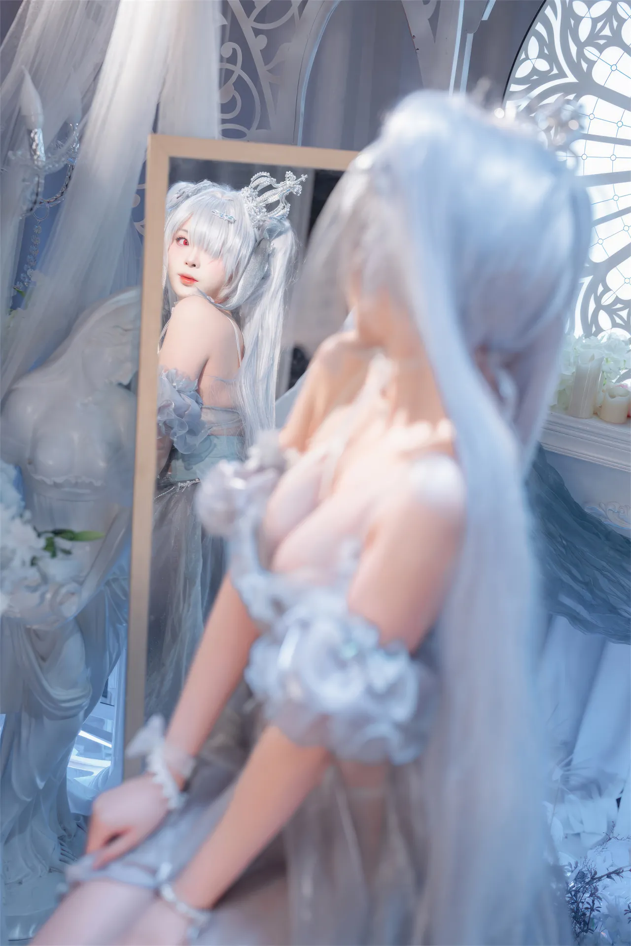 Senior Xuan Xiao (Hex Tech Cake) - Cinderella Crystal Princess (NIKKE) Senior Xuan Xiao (Hex Tech Cake) - Cinderella Crystal Princess (NIKKE)