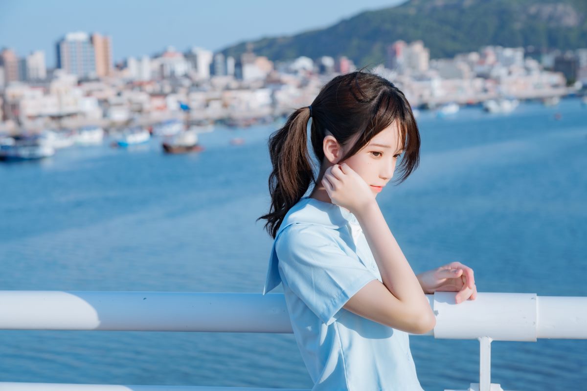 Coser@ Sakura Momo Qiu Vol.117 蔚蓝 Coser@ Sakura Momo Qiu Vol.117 蔚蓝