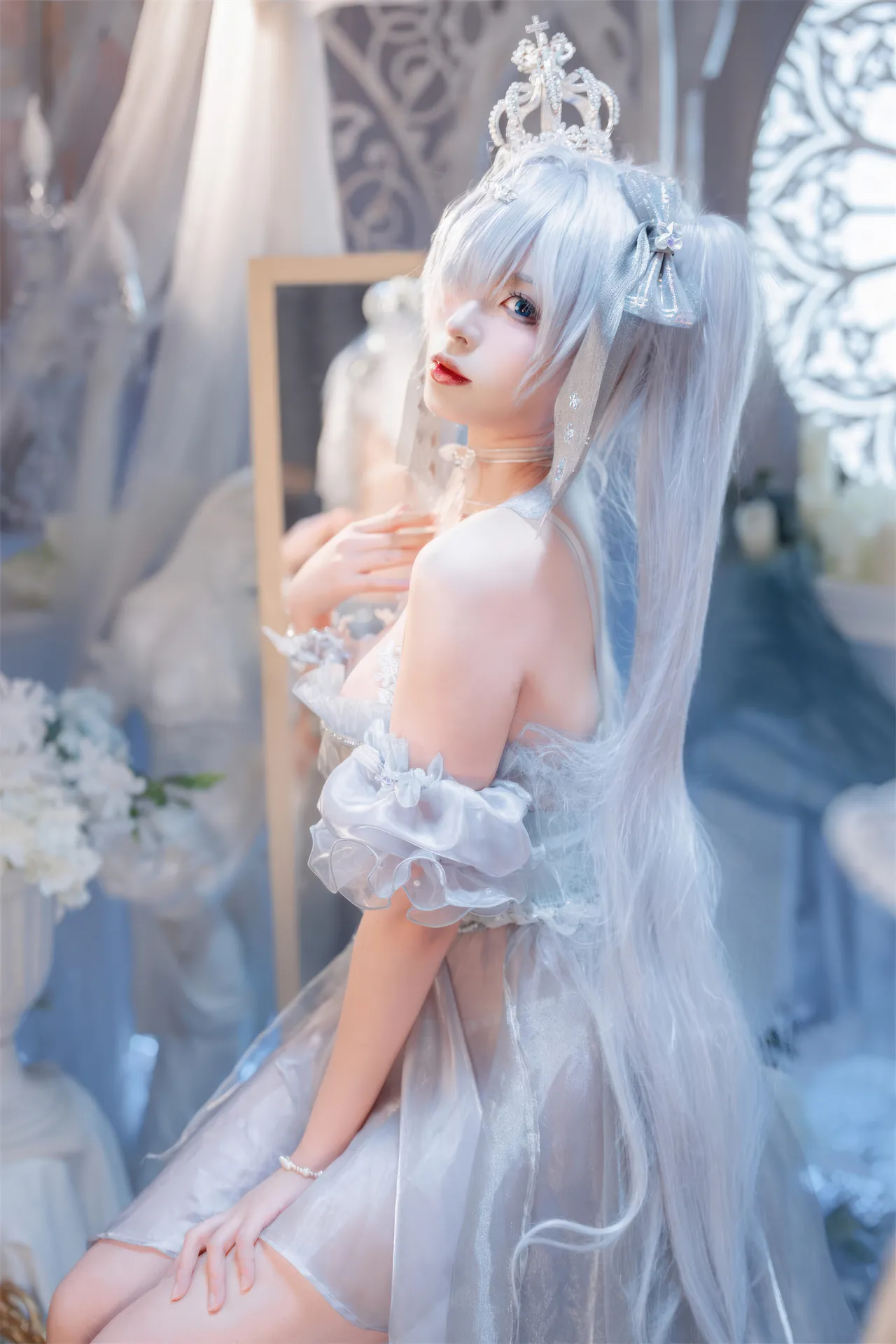 Senior Xuan Xiao (Hex Tech Cake) - Cinderella Crystal Princess (NIKKE) Senior Xuan Xiao (Hex Tech Cake) - Cinderella Crystal Princess (NIKKE)