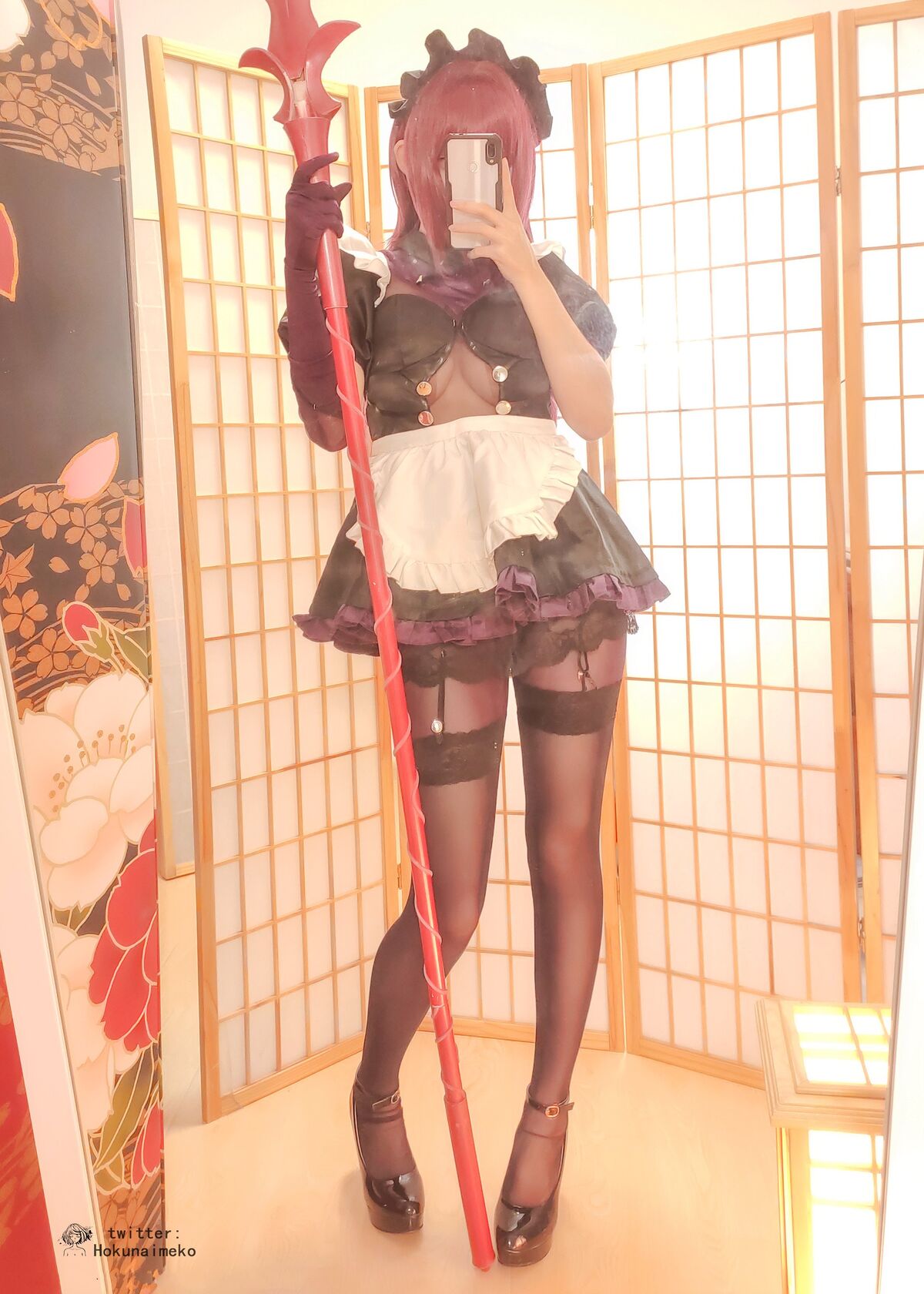 Coser@Hokunaimeko Meko Kitano - 斯卡哈 Part2 Coser@Hokunaimeko Meko Kitano - 斯卡哈 Part2