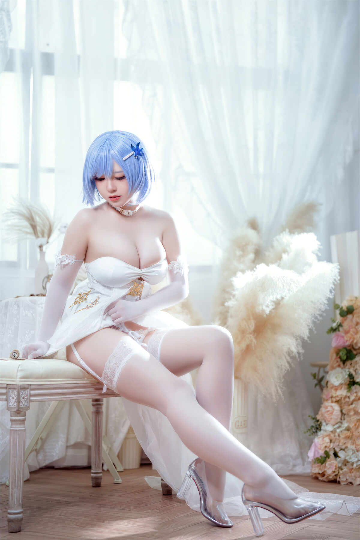 Coser@ Half and a Half - Azur Route Chabaev Melody of the White Cavalry Dress (64P - 2V) Coser@ Half and a Half - Azur Route Chabaev Melody of the White Cavalry Dress (64P - 2V)