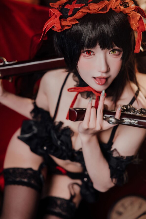 Coser@ A Bao is also a rabbit girl - Kurumi Tokizaki (37P) 1 Coser@ A Bao is also a rabbit girl - Kurumi Tokizaki (37P)