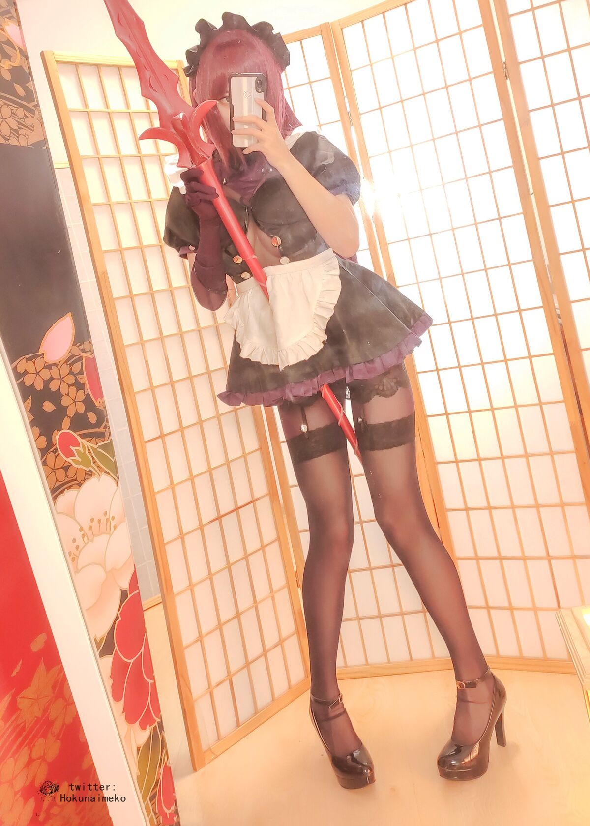 Coser@Hokunaimeko Meko Kitano - 斯卡哈 Part2 Coser@Hokunaimeko Meko Kitano - 斯卡哈 Part2