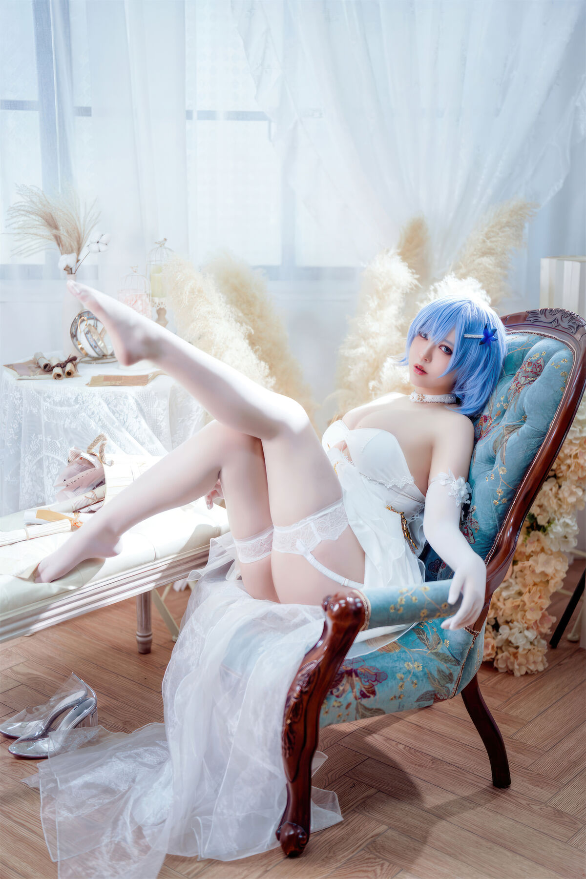 Coser@ Half and a Half - Azur Route Chabaev Melody of the White Cavalry Dress (64P - 2V) Coser@ Half and a Half - Azur Route Chabaev Melody of the White Cavalry Dress (64P - 2V)