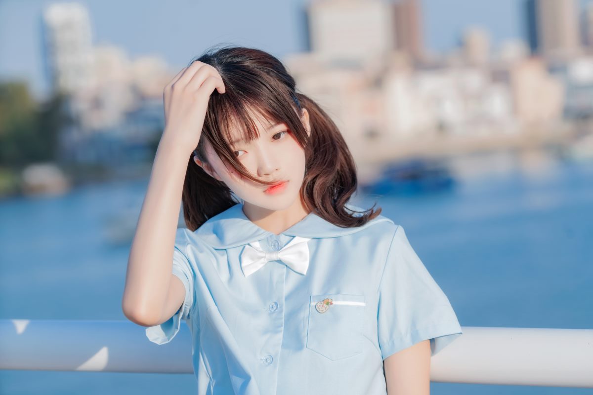 Coser@ Sakura Momo Qiu Vol.117 蔚蓝 Coser@ Sakura Momo Qiu Vol.117 蔚蓝