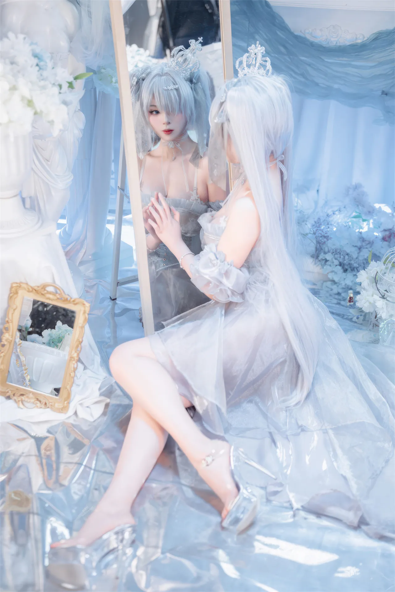 Senior Xuan Xiao (Hex Tech Cake) - Cinderella Crystal Princess (NIKKE) Senior Xuan Xiao (Hex Tech Cake) - Cinderella Crystal Princess (NIKKE)