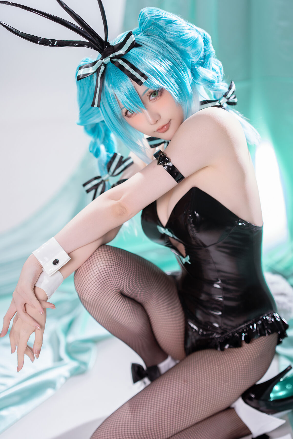 Coser@ Hoshilily - Hatsune Miku Bunny Girl (45P - 1V) Coser@ Hoshilily - Hatsune Miku Bunny Girl (45P - 1V)