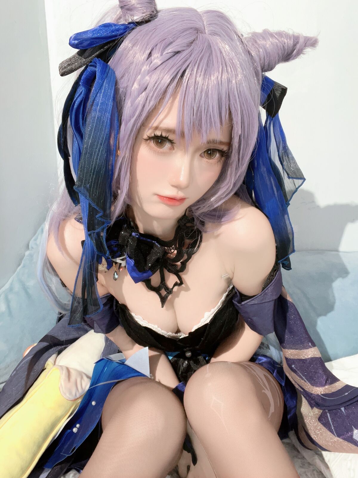 Coser@趴趴捣蛋陌 - 刻晴 832 Coser@趴趴捣蛋陌 - 刻晴 832