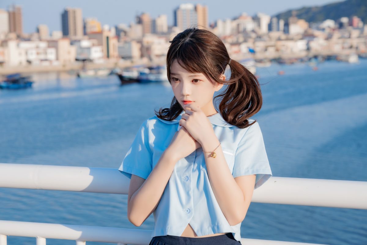 Coser@ Sakura Momo Qiu Vol.117 蔚蓝 Coser@ Sakura Momo Qiu Vol.117 蔚蓝