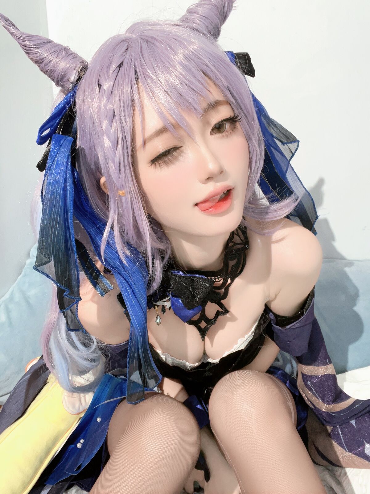Coser@趴趴捣蛋陌 - 刻晴 832 Coser@趴趴捣蛋陌 - 刻晴 832
