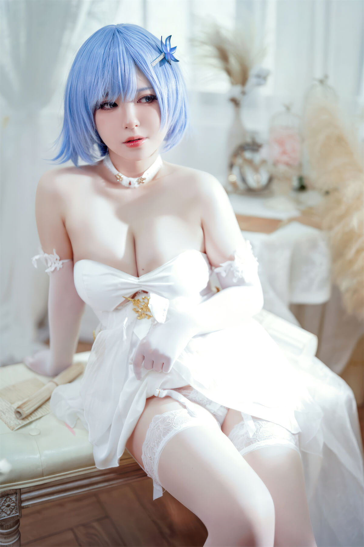 Coser@ Half and a Half - Azur Route Chabaev Melody of the White Cavalry Dress (64P - 2V) Coser@ Half and a Half - Azur Route Chabaev Melody of the White Cavalry Dress (64P - 2V)