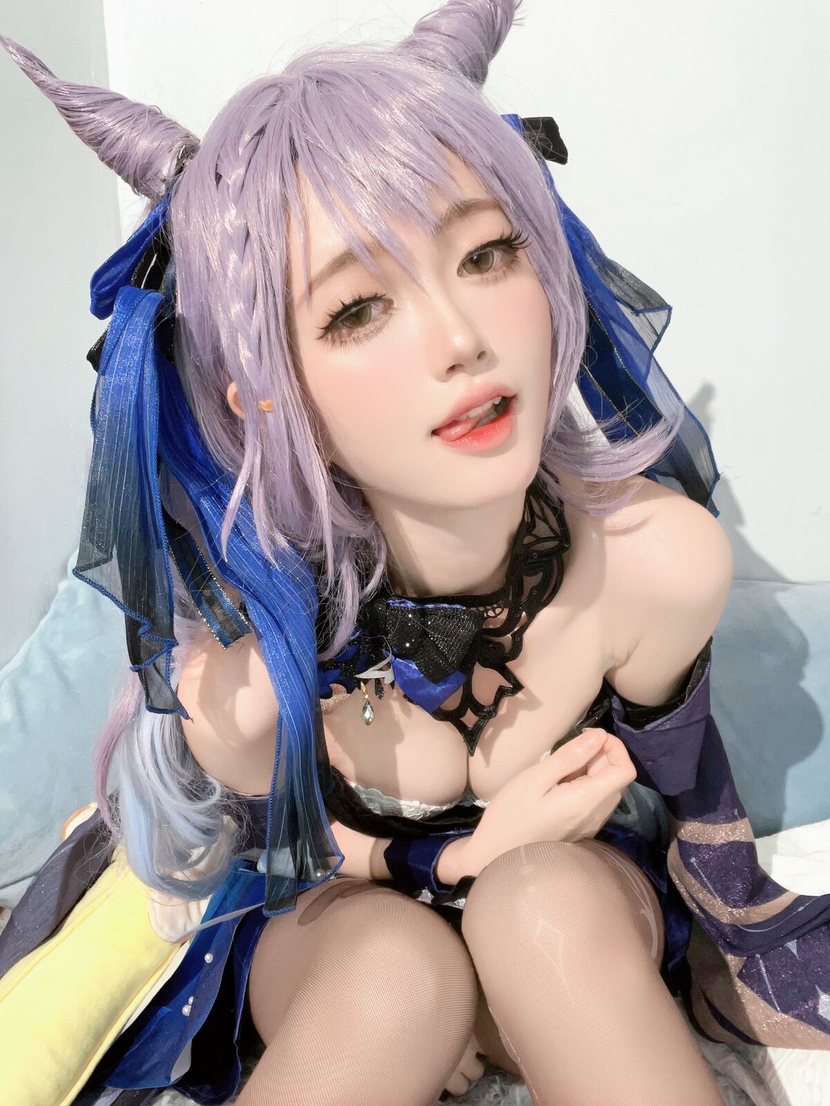 Coser@趴趴捣蛋陌 - 刻晴 832 Coser@趴趴捣蛋陌 - 刻晴 832